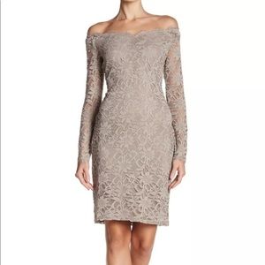 Marina taupe dress